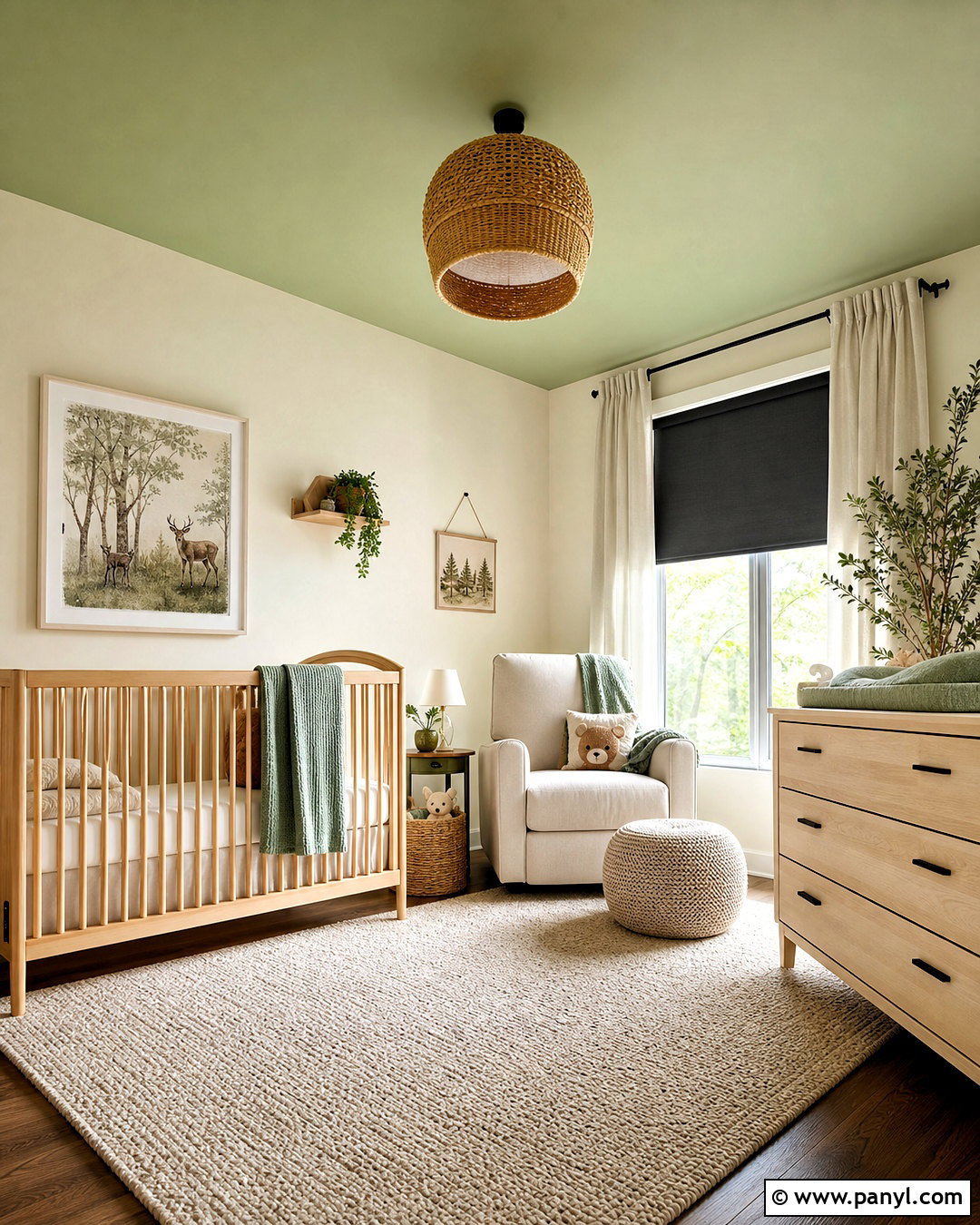 Sage Green Nursery Ceiling - 20 sage green ceiling ideas