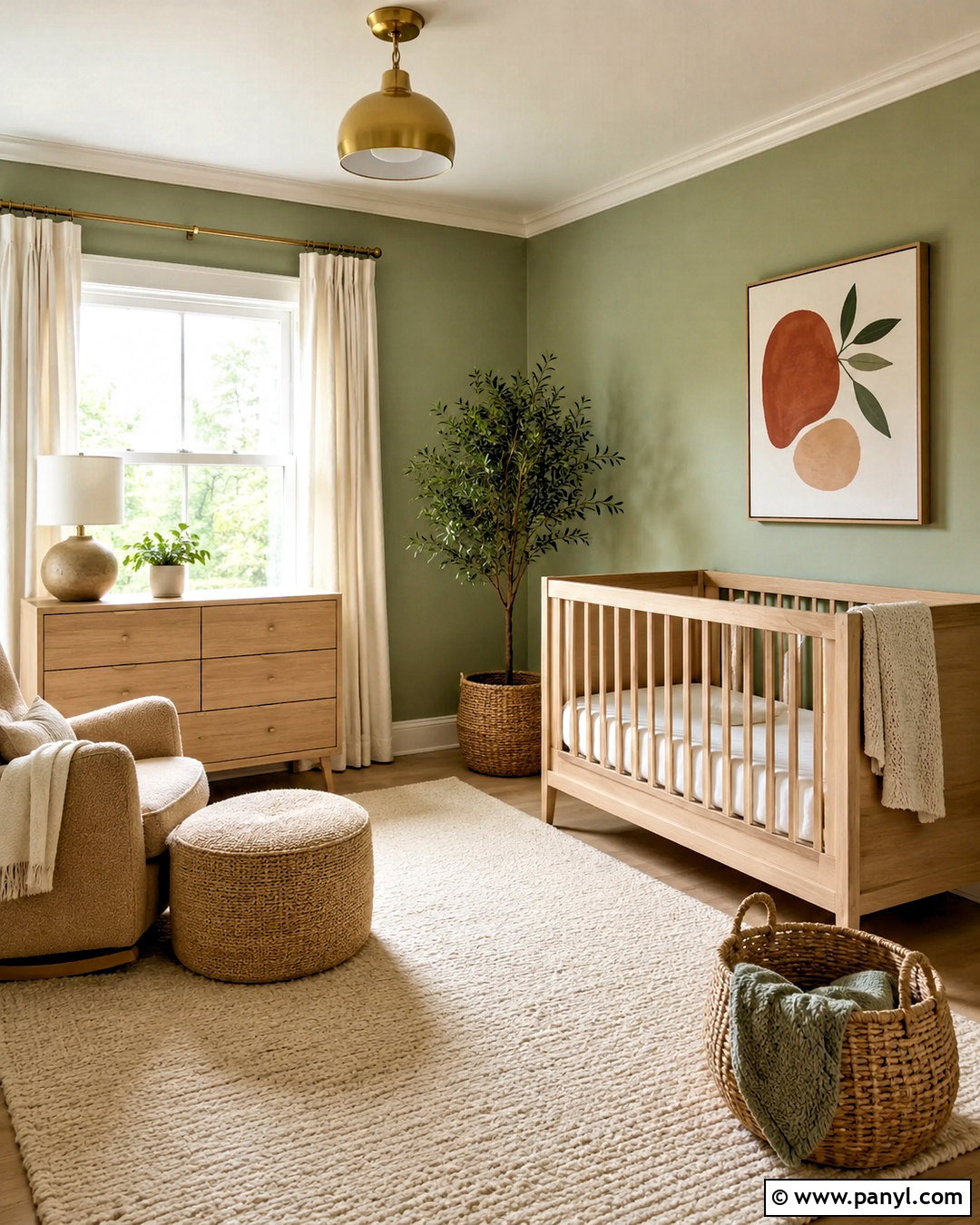 Sage Green Nursery Palette - 20 nursery color palette ideas