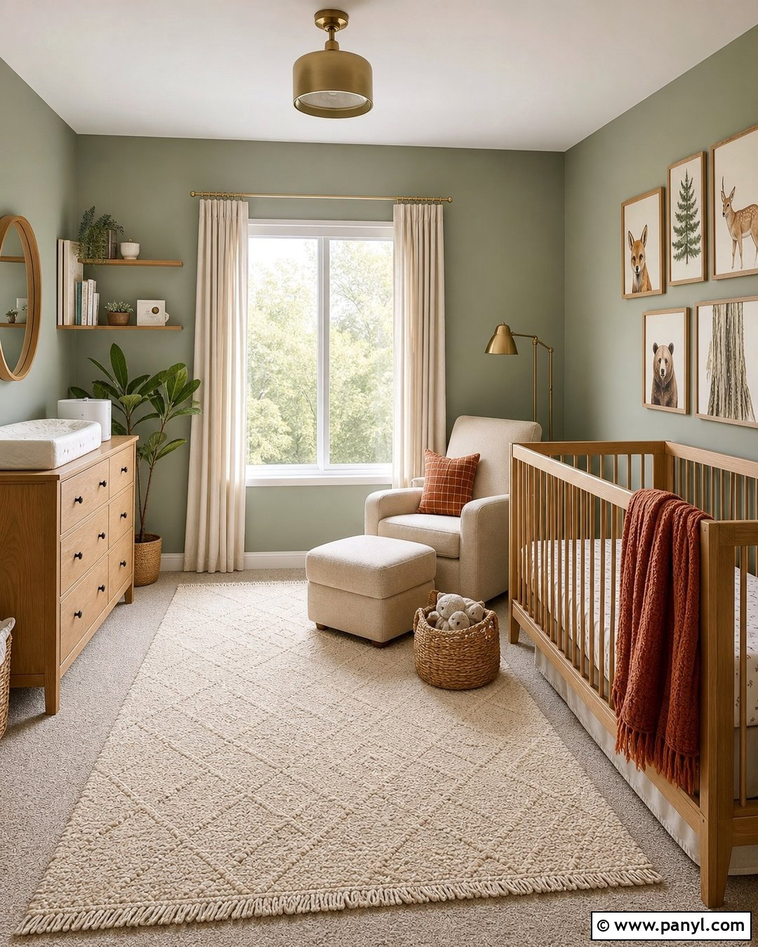 Sage Green Nursery Walls - 30 Nursery Wall Color Ideas