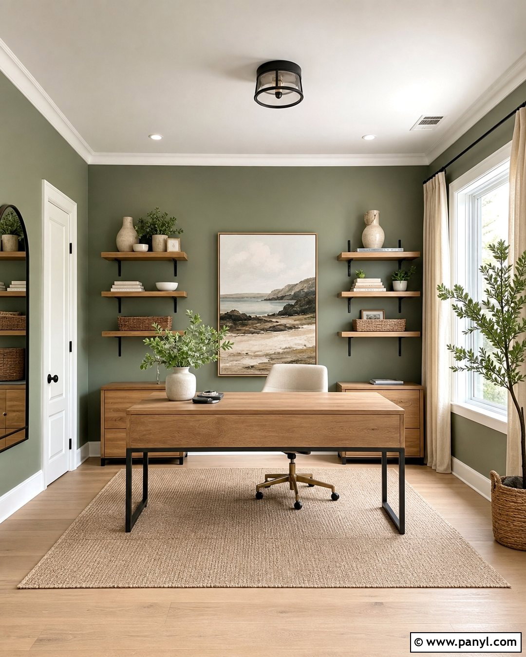 Sage Green Office Walls - 25 Office Wall Color Ideas Paint Ideas