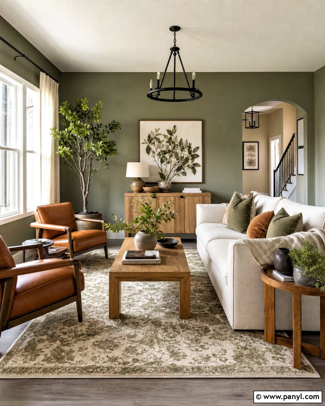 Sage Green Paint With Gray Floors - 20 paint colors that go with gray floors