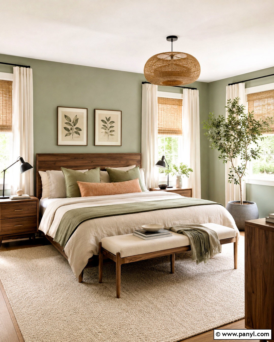 Sage Green Pastel Bedroom - 20 pastel color bedroom ideas