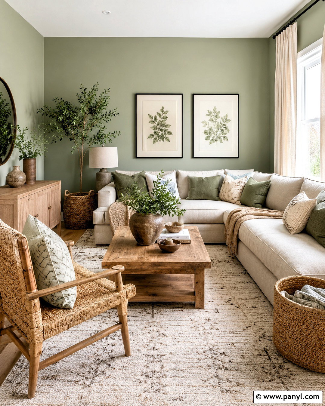 Sage Green Pastel Living Room - 20 pastel colors living room ideas