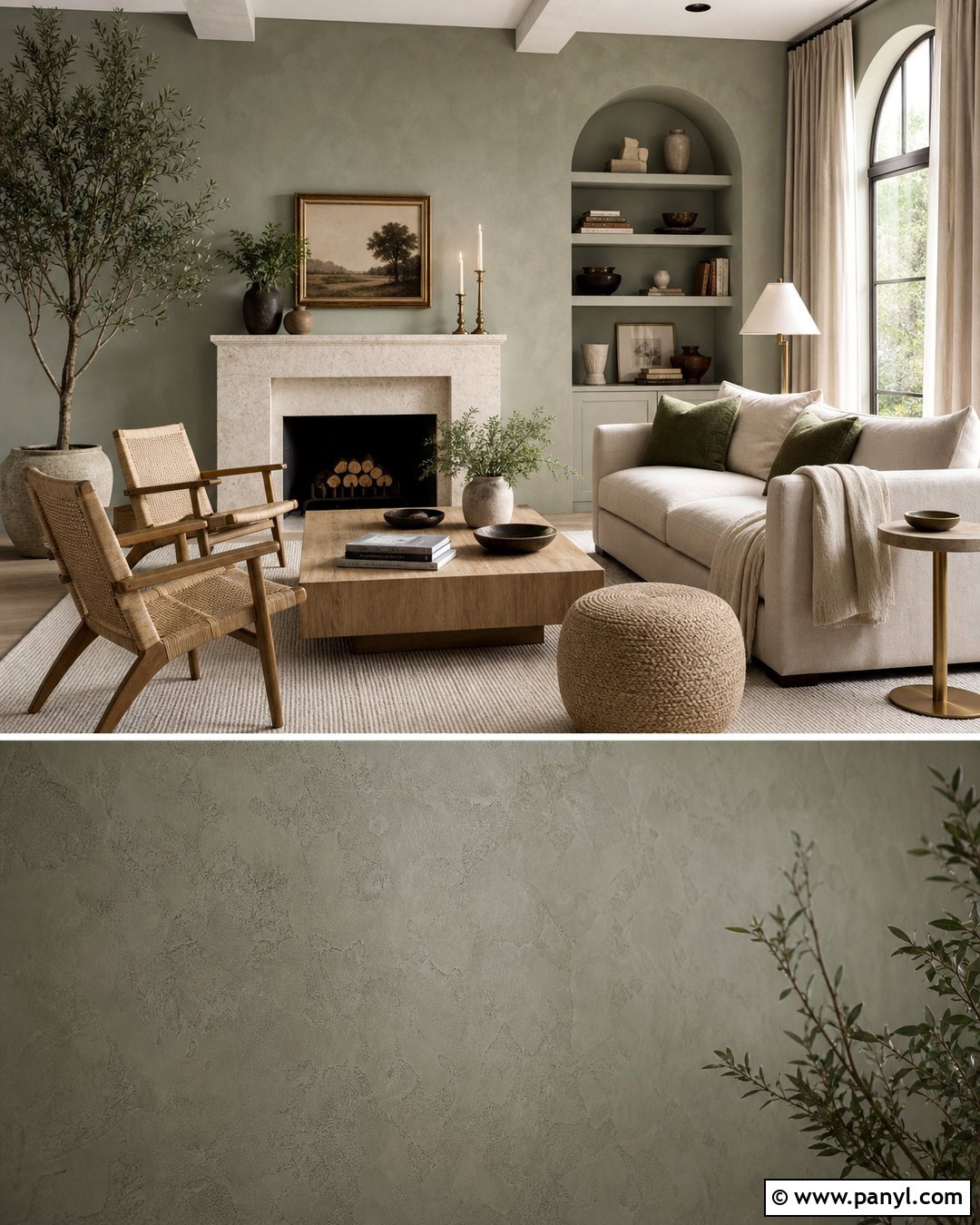 Sage Green Plaster Wall - 20 Plaster Wall Color Ideas