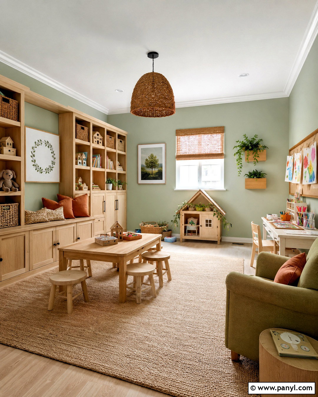 Sage Green Playroom Paint - 20 playroom paint colors