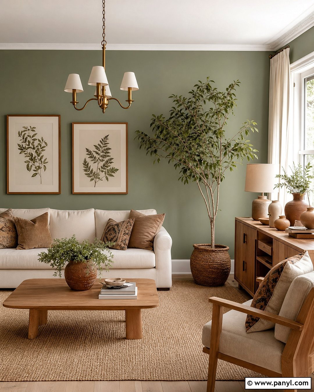 Sage Green Room Walls - 35 Aesthetic Room Wall Color Ideas