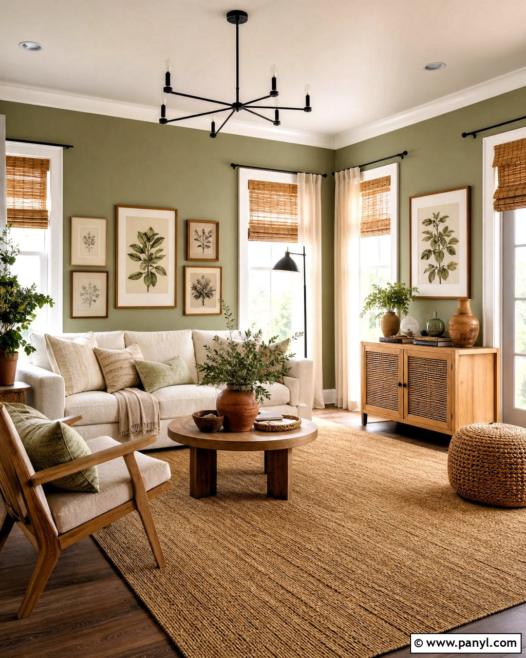 Sage Green Room - 20 colors to paint your room ideas