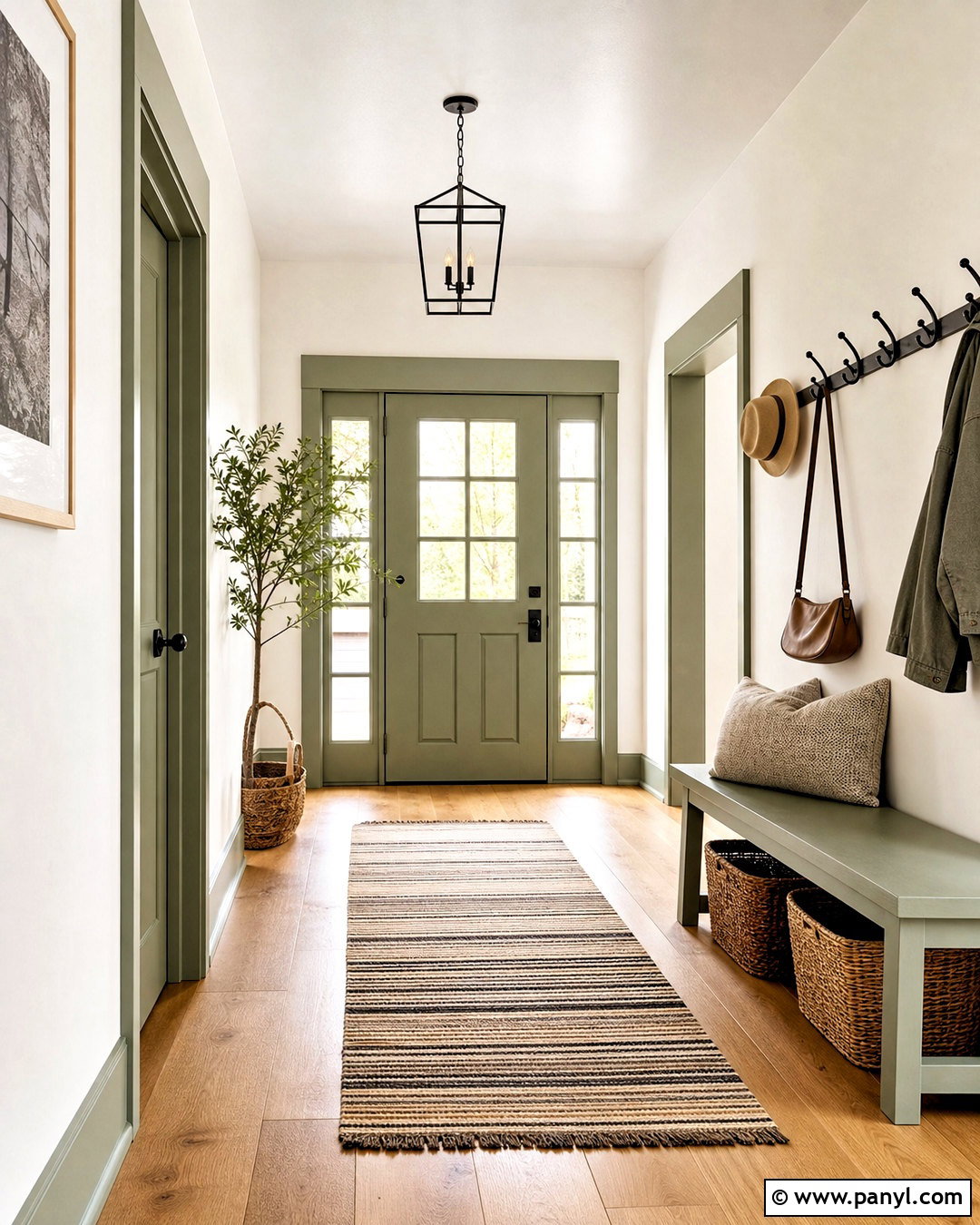 Sage Green Skirting Boards With White Walls - 20 skirting board ideas colour ideas