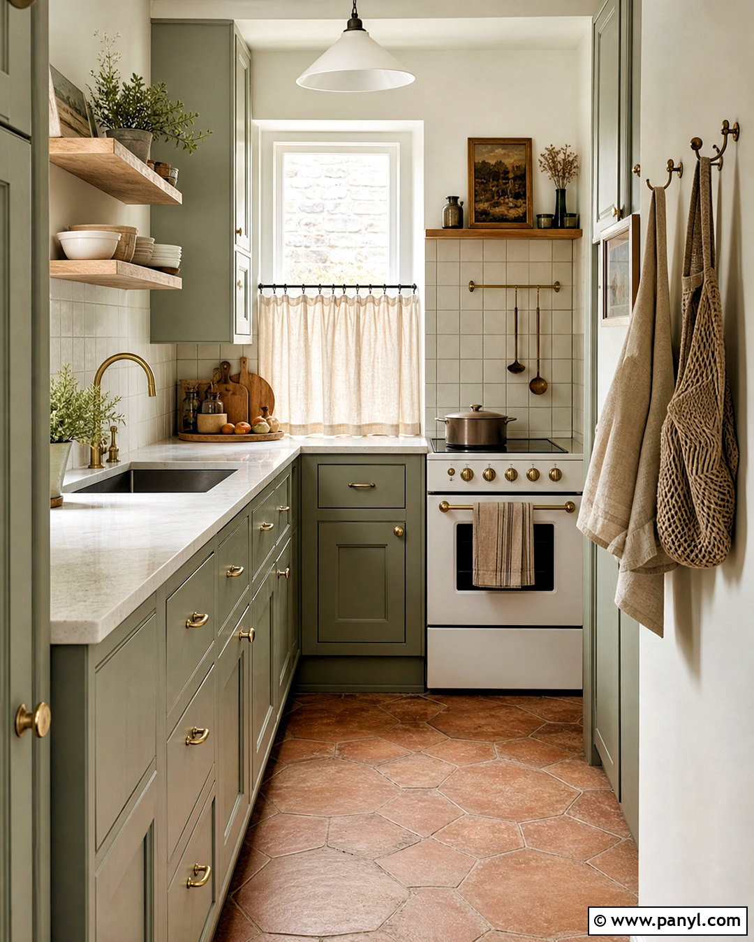 Sage Green Small Kitchen - 20 small kitchen ideas