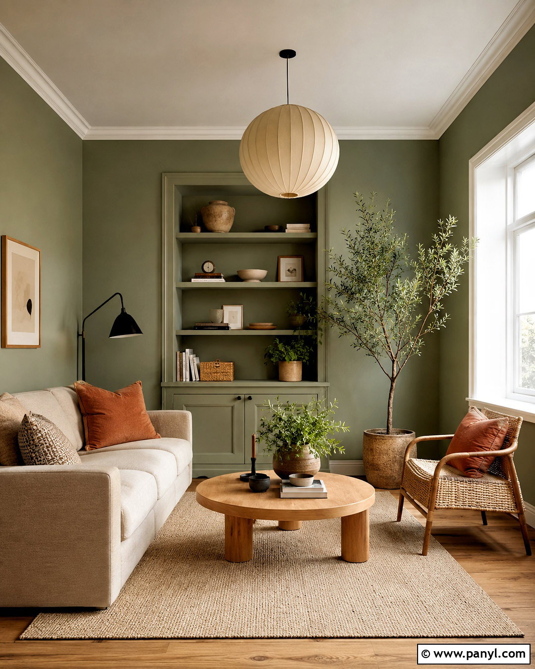 Sage Green Small Living Room - 20 Wall Colours For Small Living Room Ideas