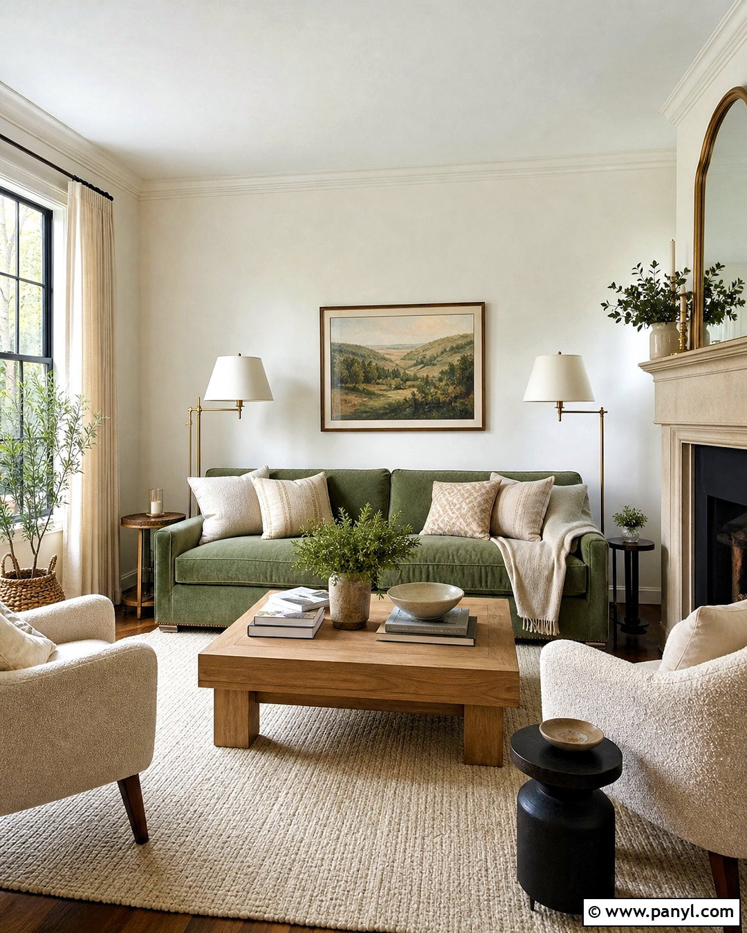 Sage Green Sofa With Cream Walls - 20 sage green sofa living room ideas