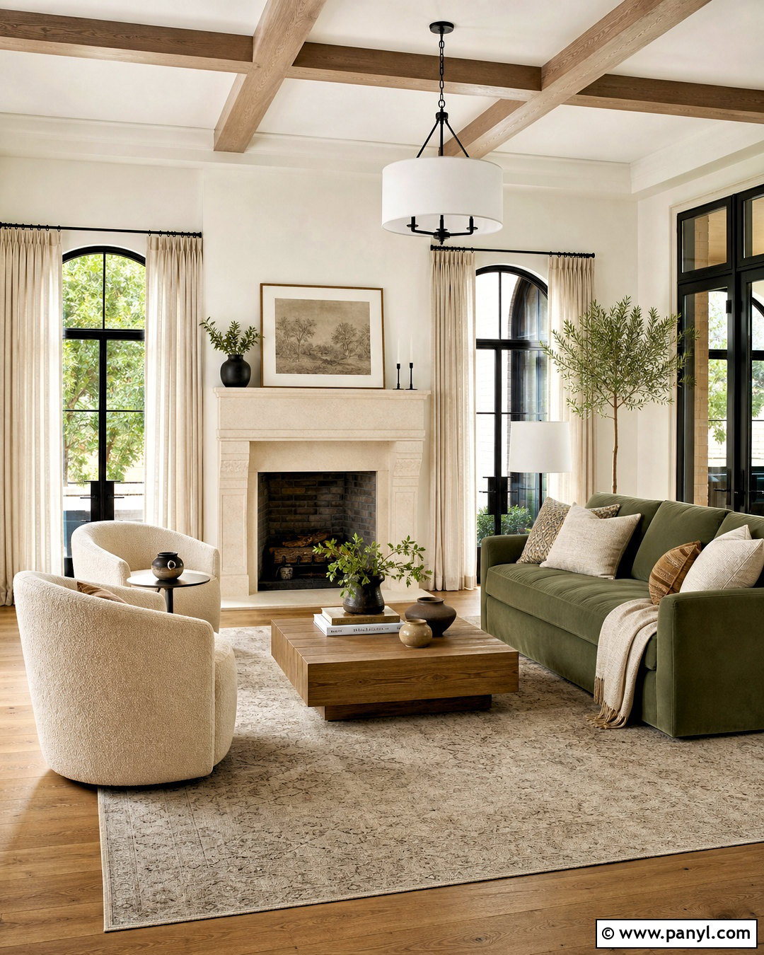 Sage Green Sofa With Fireplace - 20 sage green sofa living room ideas