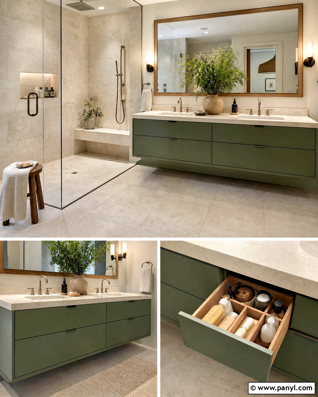 Sage Green Spa Vanity Bathroom - 20 sage green vanity bathroom ideas