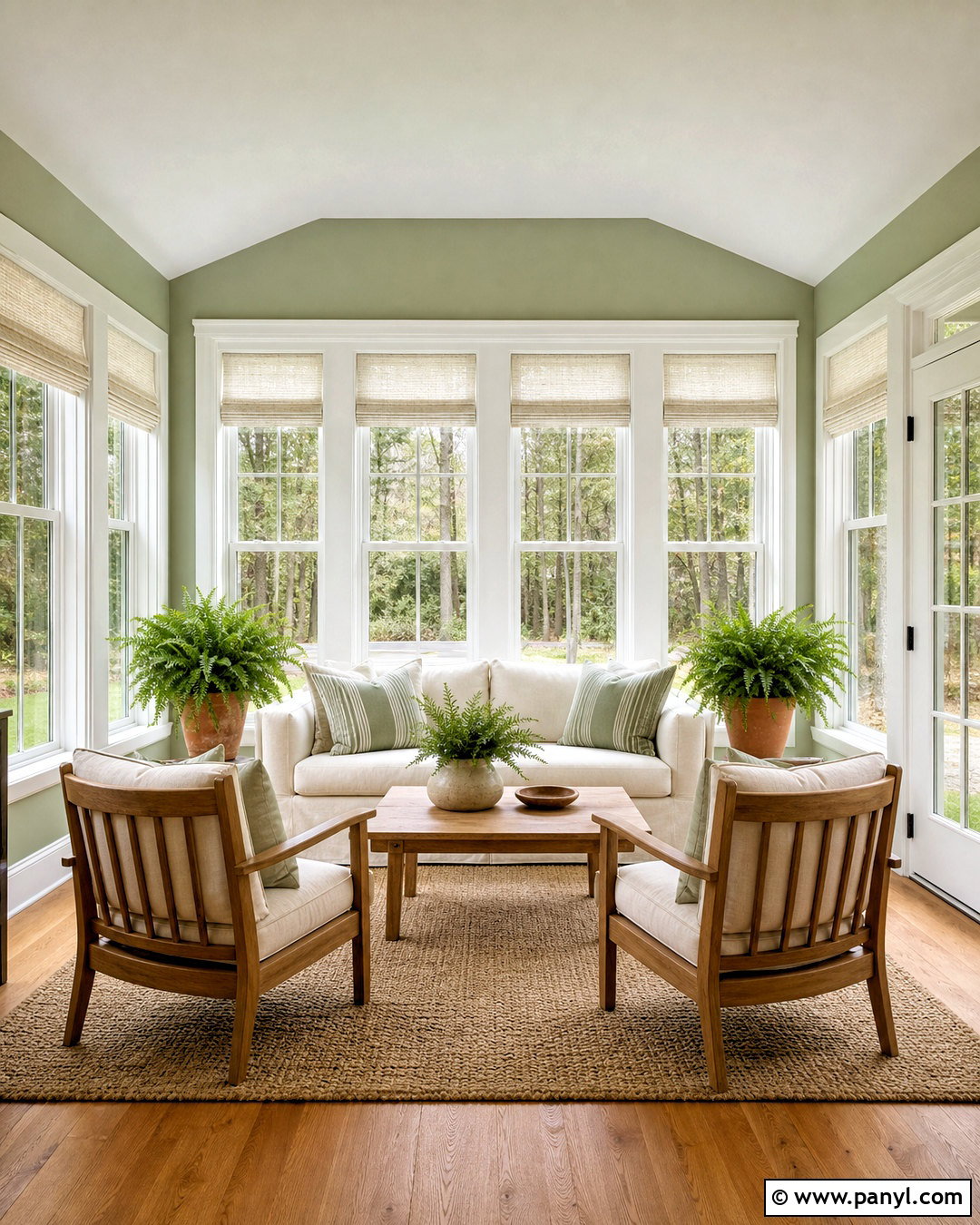 20 Green Sunroom Ideas for a Bright, Nature-Inspired Retreat