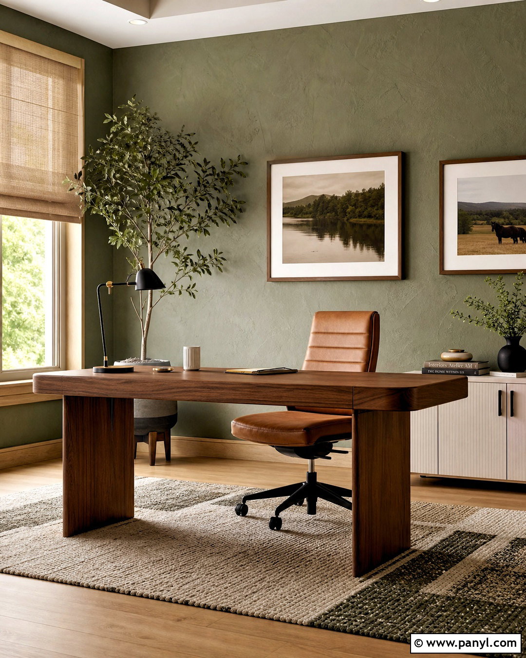 Sage Green Textured Plaster Wall - 20 modern textured walls
