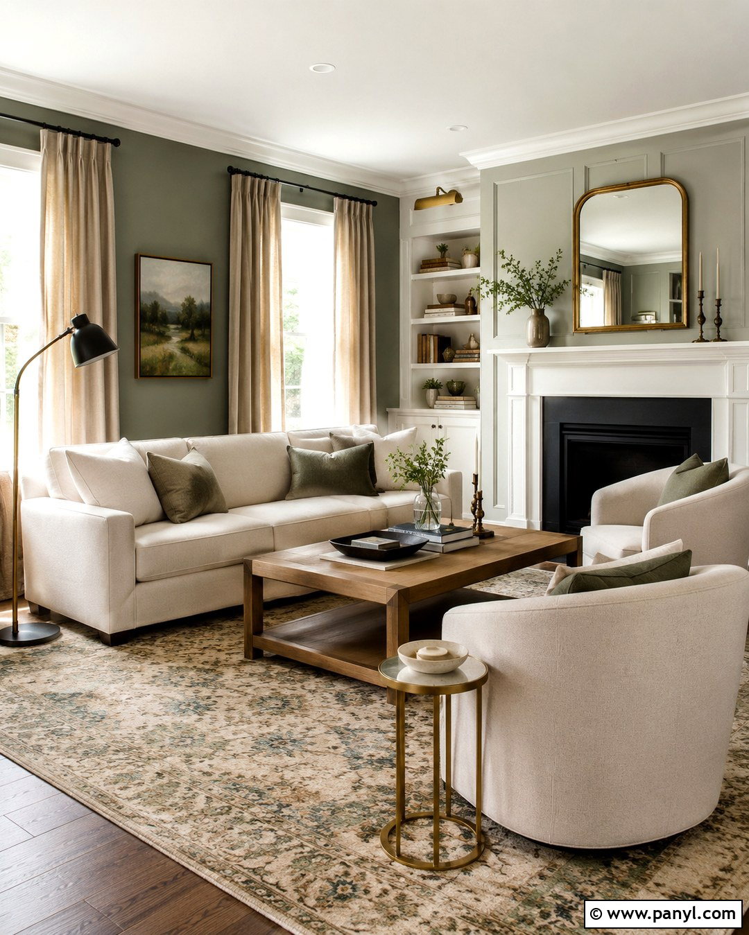 Sage Green Transitional Wall Color - 20 Transitional Wall Colors