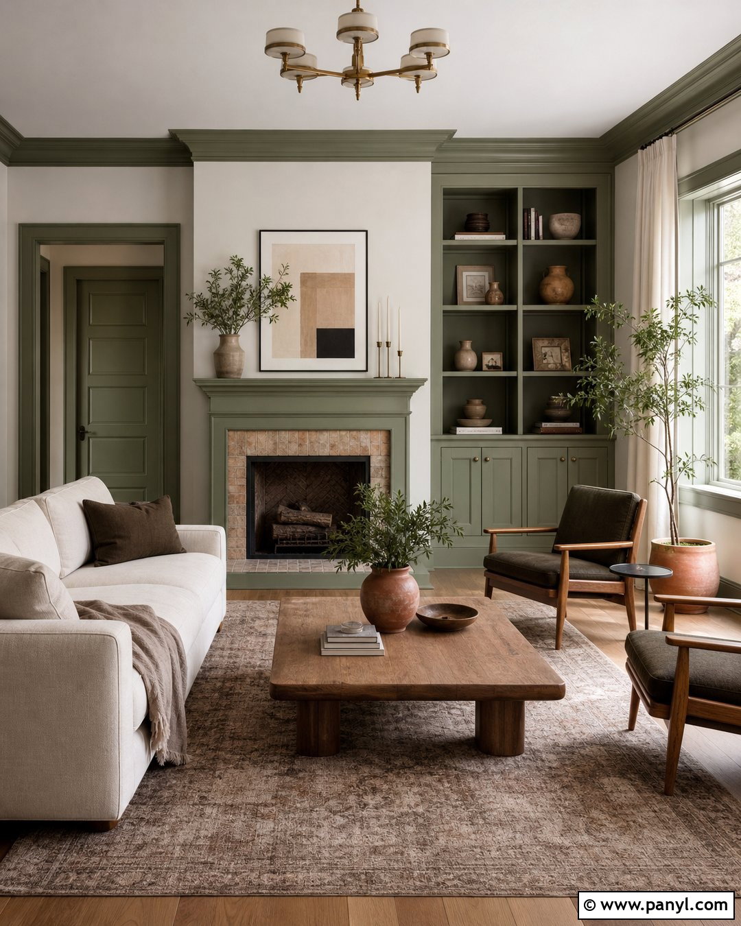 Sage Green Trim - 25 Trim Color For White Walls