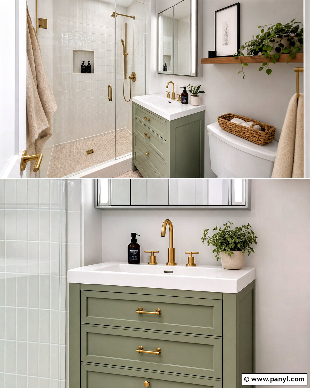 Sage Green Vanity For A Small Bathroom - 20 sage green vanity bathroom ideas