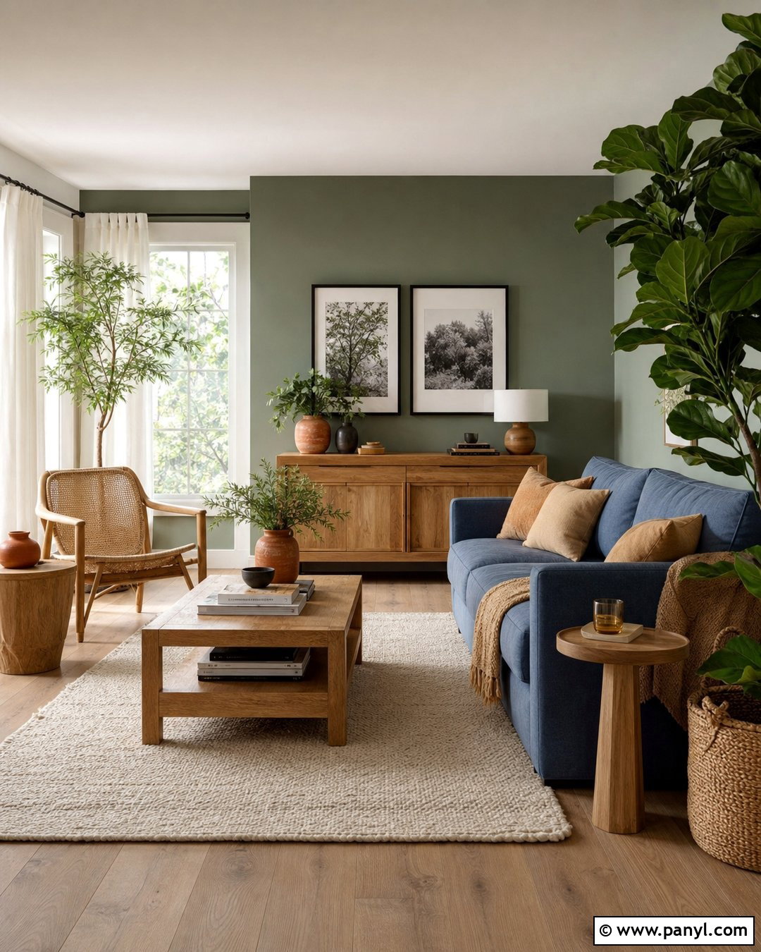 Sage Green Wall Color - 20 Best Wall Color For Blue Couch Ideas