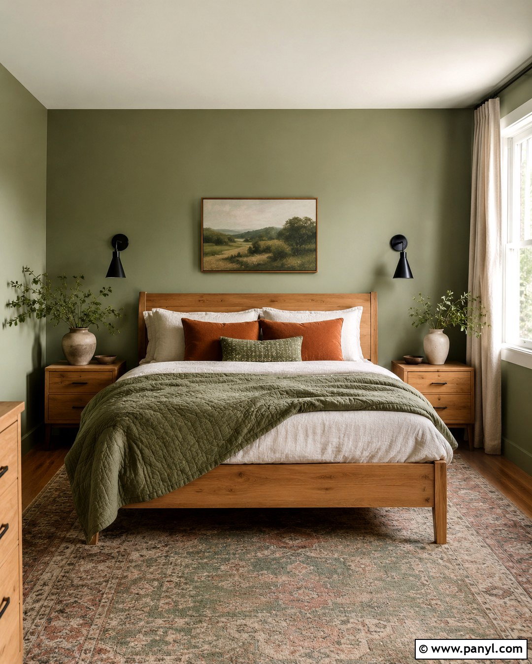 Sage Green Wall Color for Bedroom - 20 Colorful Wall Colors