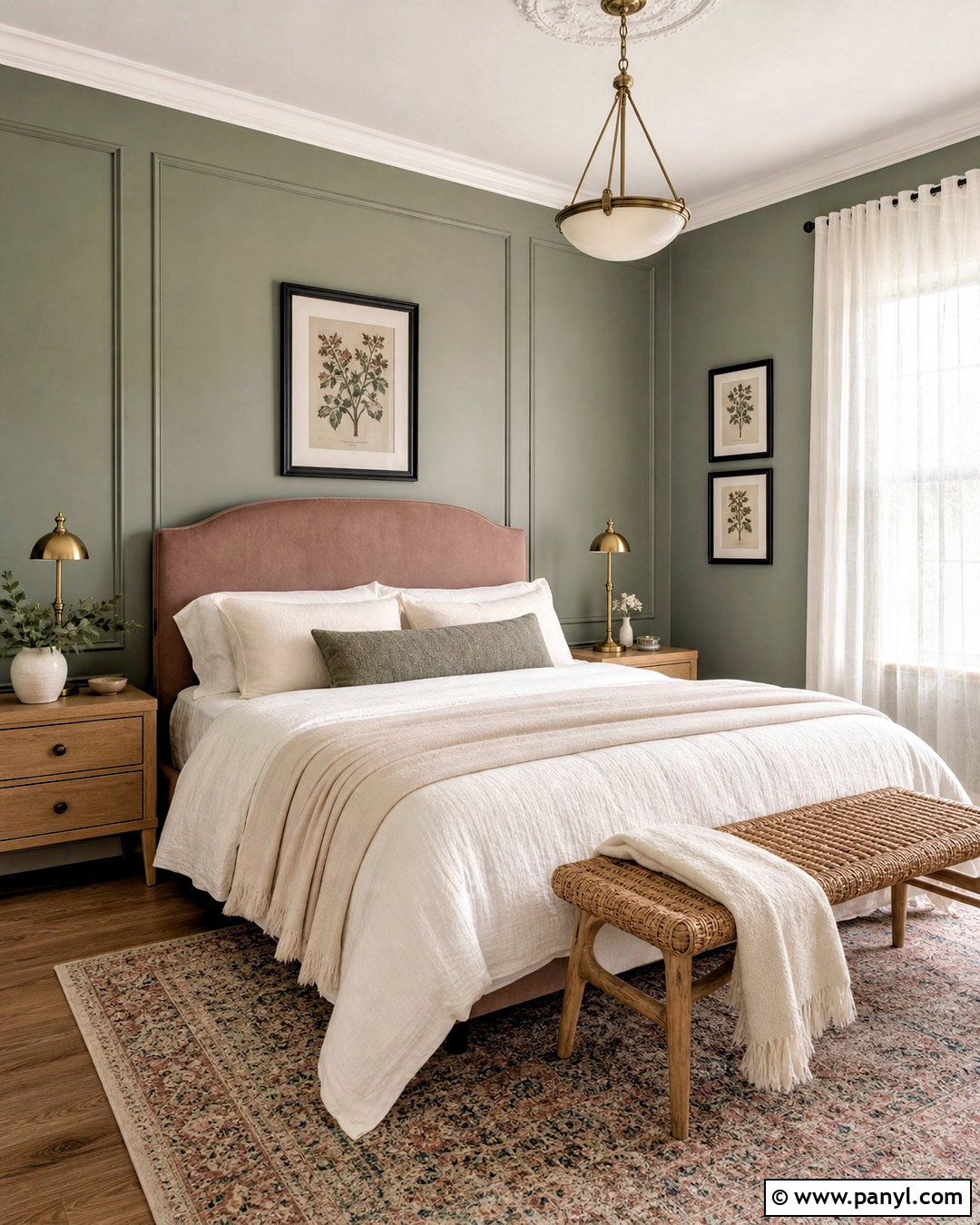 Sage Green Walls With Blush Pink - 20 sage wall color ideas