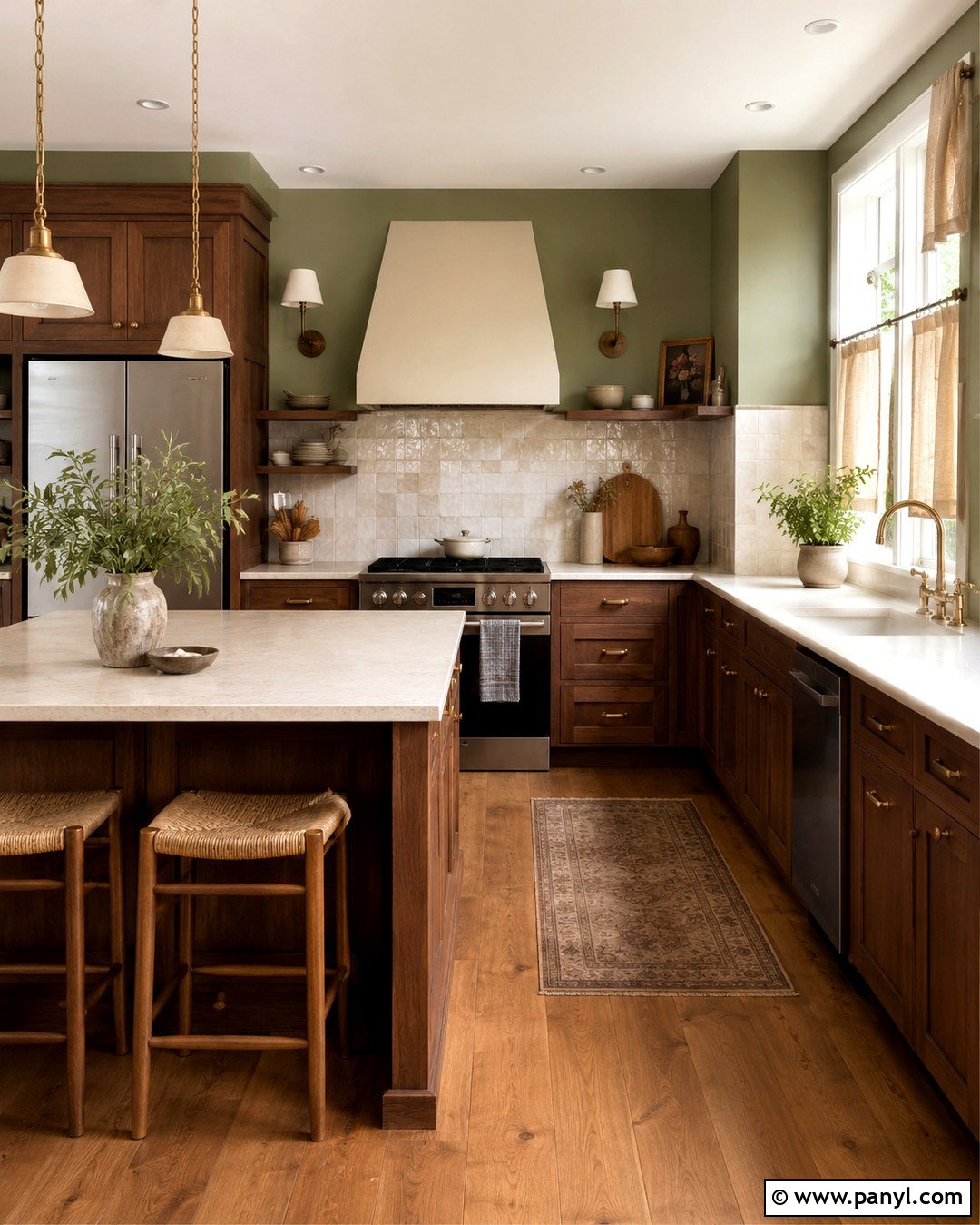 20 Brown Kitchen Ideas: Paint Wall Colors for Cozy Style