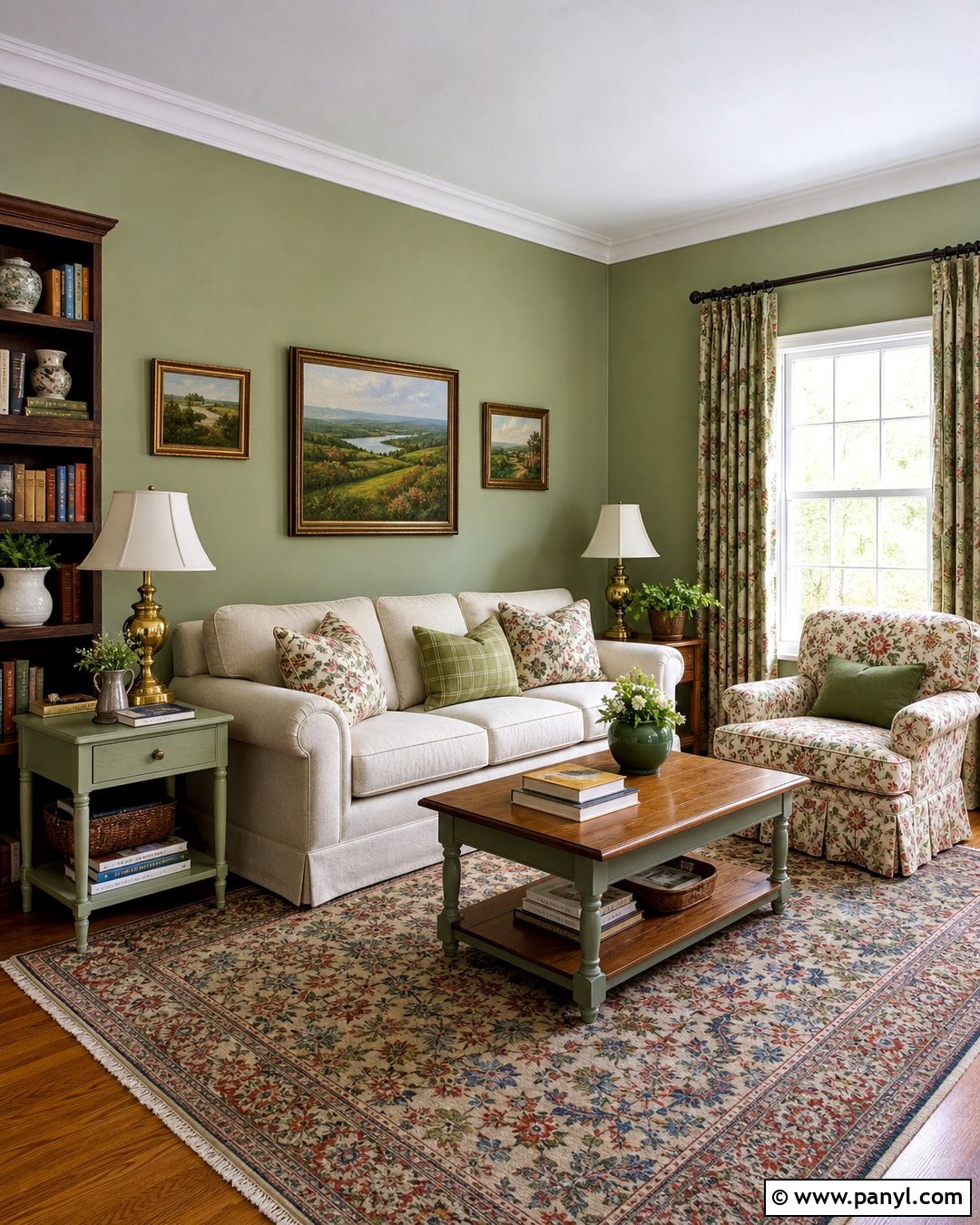 Sage Green Walls With Cottage Decor - 35 sage green wall color ideas