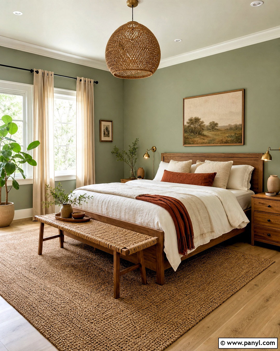 Sage Green Walls With Cream Ceiling - 20 wall and ceiling color combinations