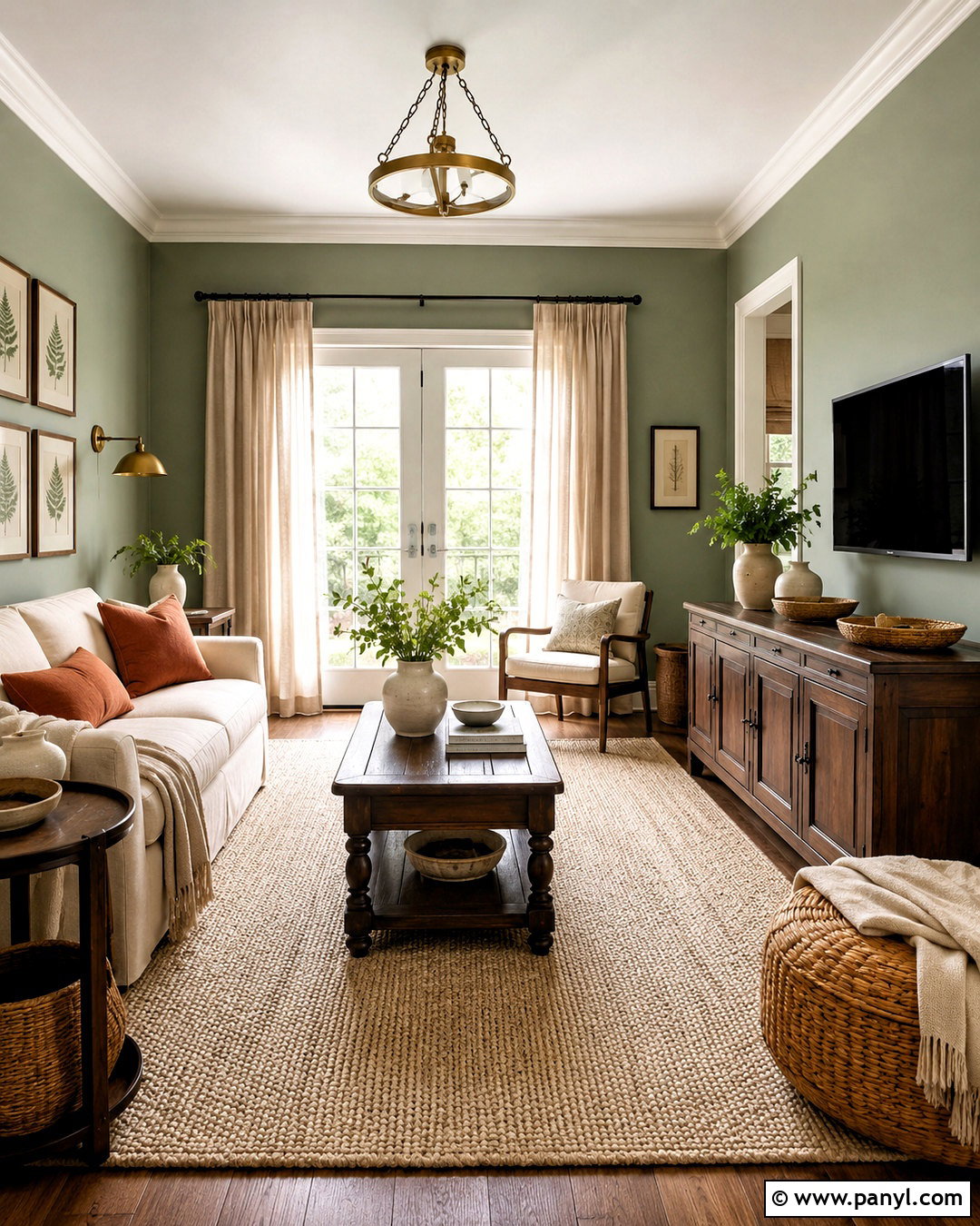 Sage Green Walls With Dark Wood Furniture - 20 What Color Walls Go With Dark Wood Furniture Ideas