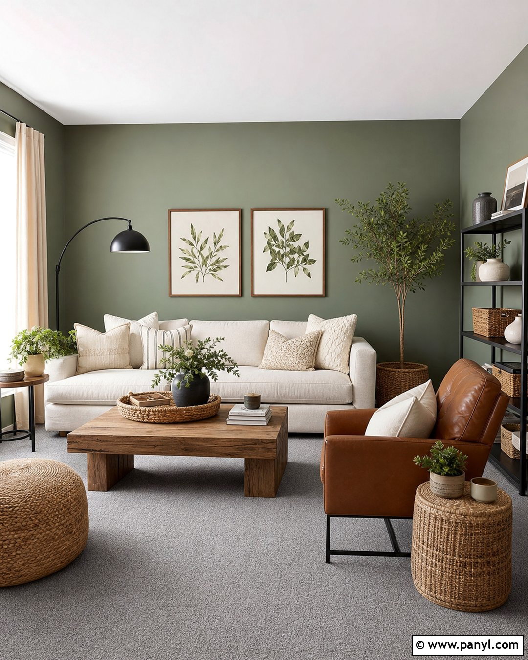 Sage Green Walls With Grey Carpet - 20 Best Wall Color For Grey Carpet Ideas