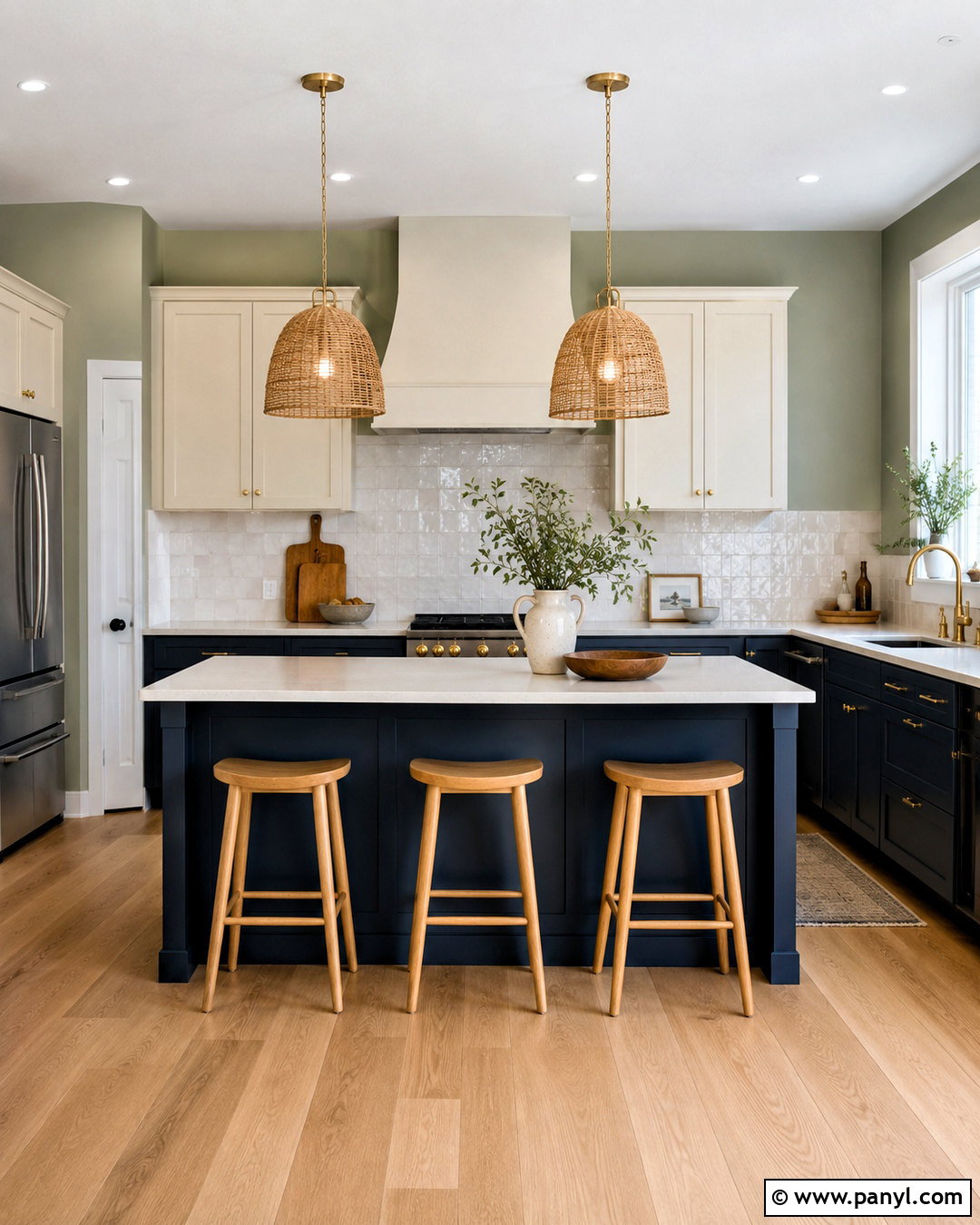 Sage Green Walls With Navy Blue - 20 Wall Colors That Go With Navy Blue Ideas