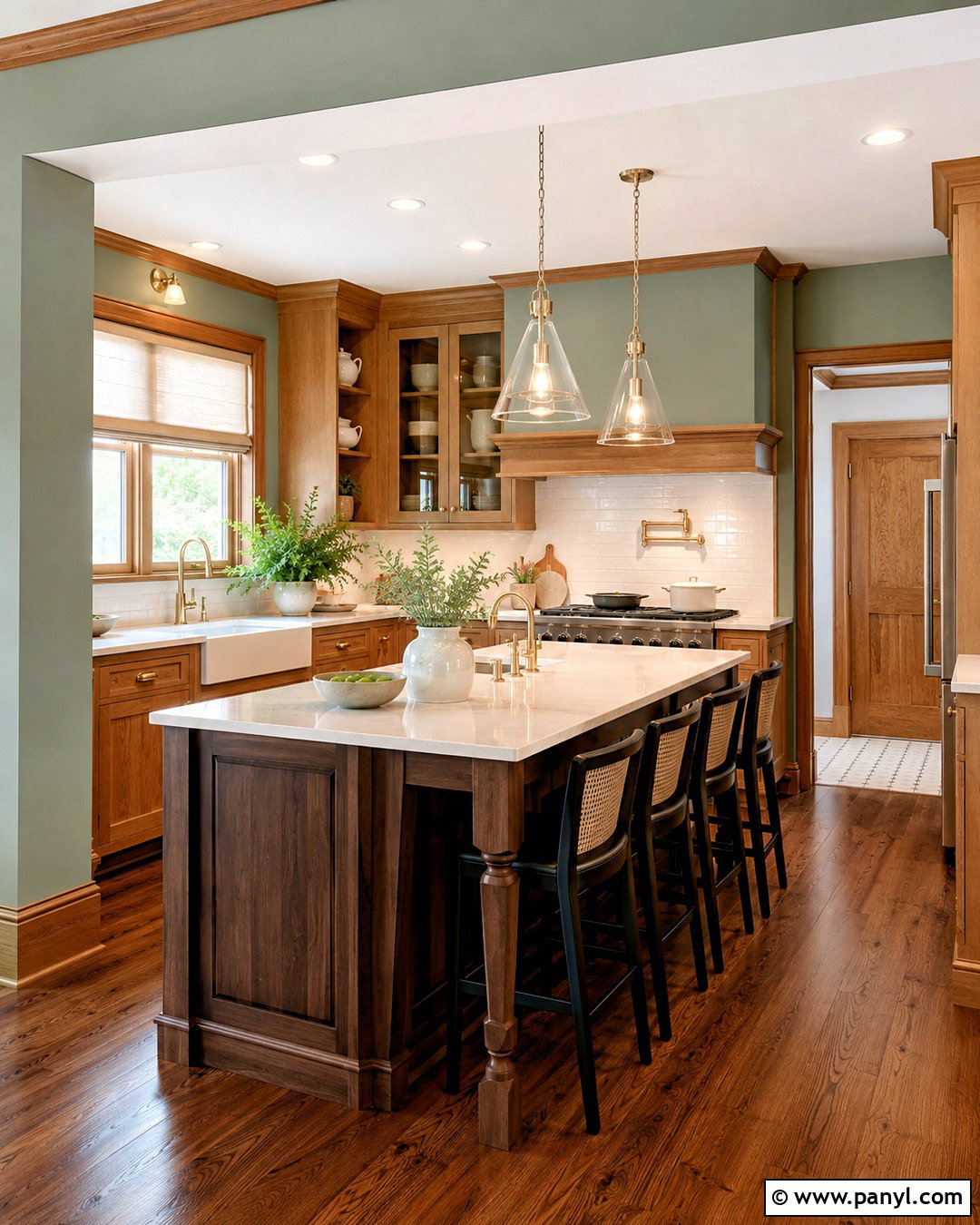 Sage Green Walls With Oak Trim - 20 Wall Colors For Oak Trim Ideas