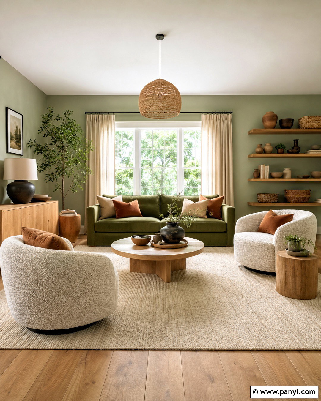 Sage Green Walls With Olive Green Couch - 20 Wall Color For Olive Green Couch Ideas