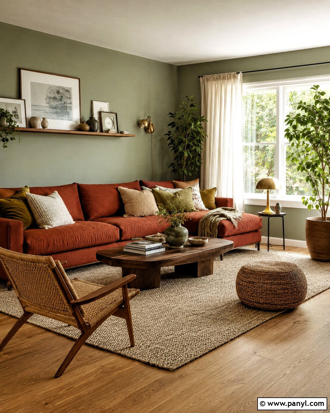Sage Green Walls With Red Furniture - 20 What Color Walls Go With Red Furniture Ideas