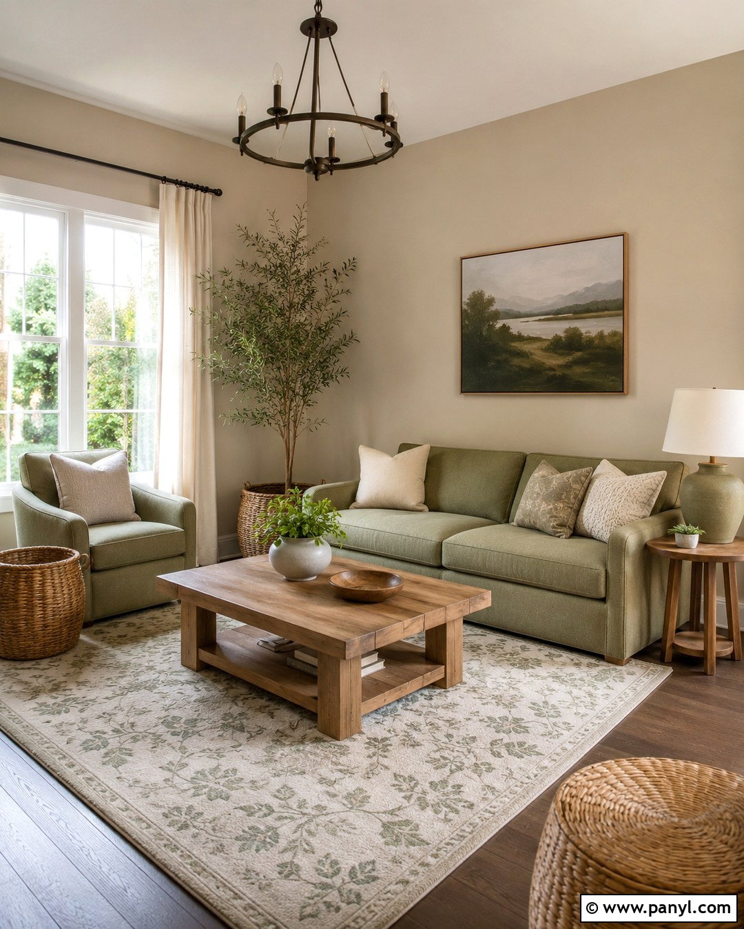 Sage Green With Beige Walls - 20 What Colors Go With Beige Walls
