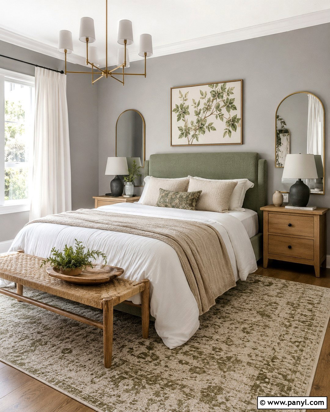 Sage Green With Gray Walls - 20 What Goes With Gray Walls