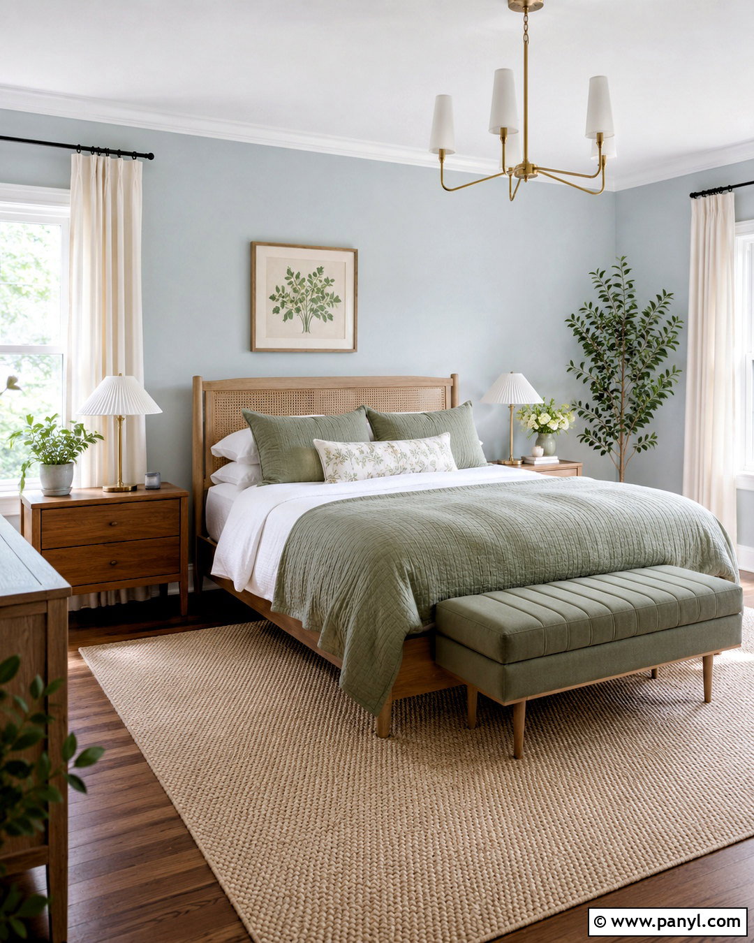 20 What Goes With Light Blue Walls for Calm, Airy Rooms