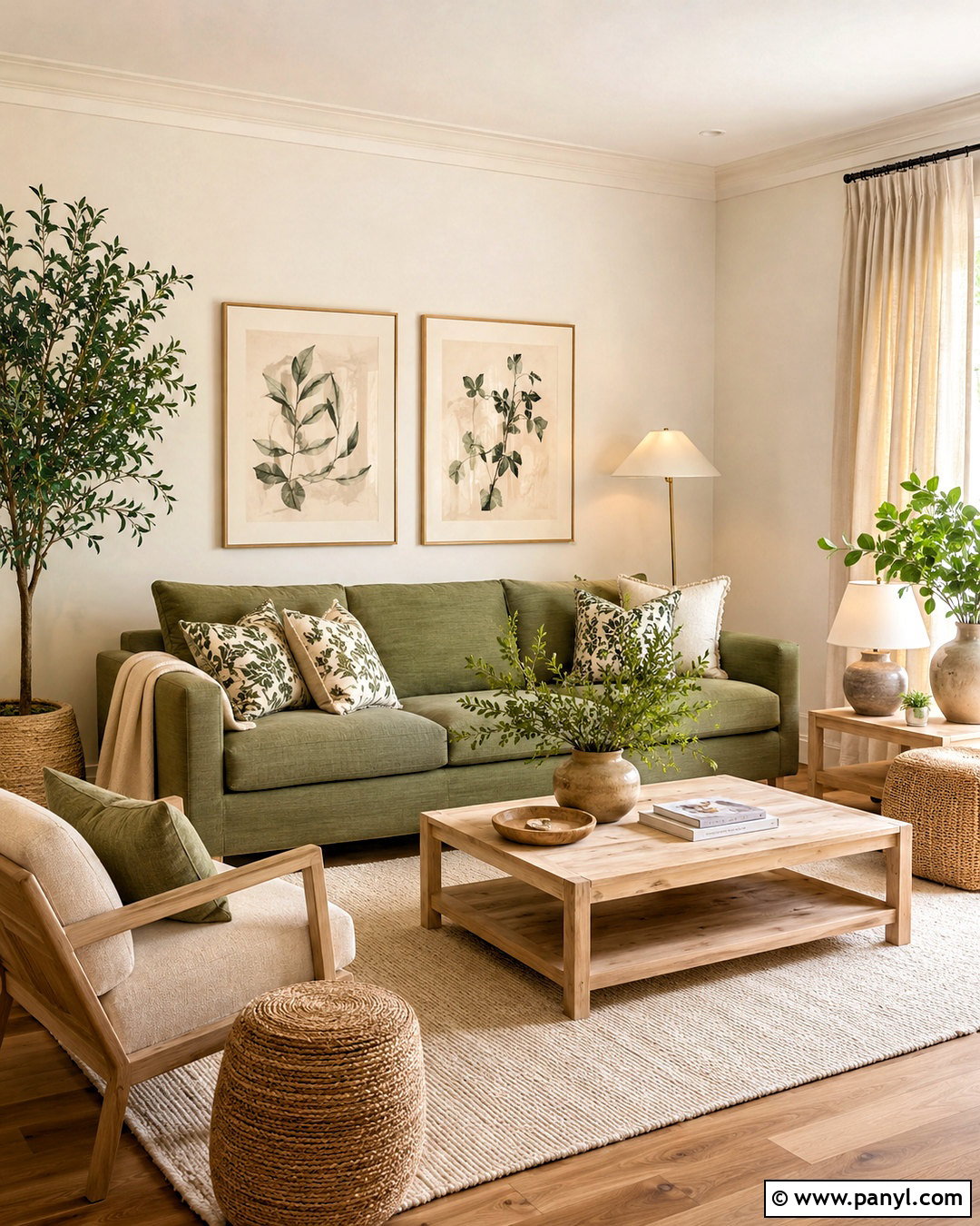 Sage Green With Magnolia Walls - 20 What Colour Goes With Magnolia Walls
