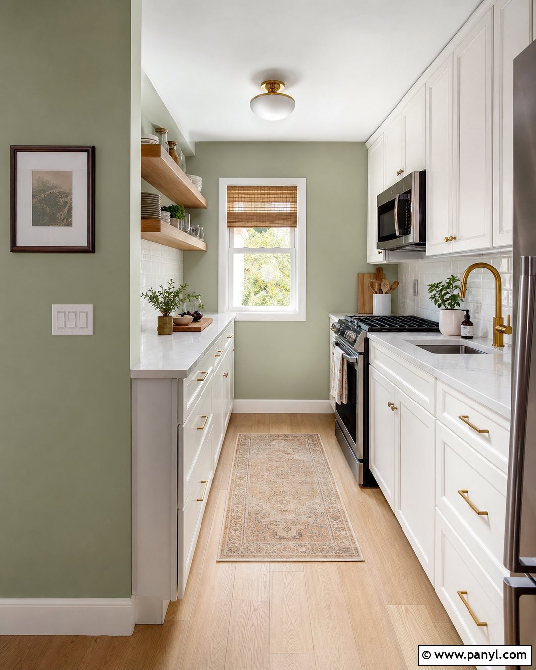 Sage Kitchen Walls In A Small Kitchen - 25 sage wall kitchen ideas
