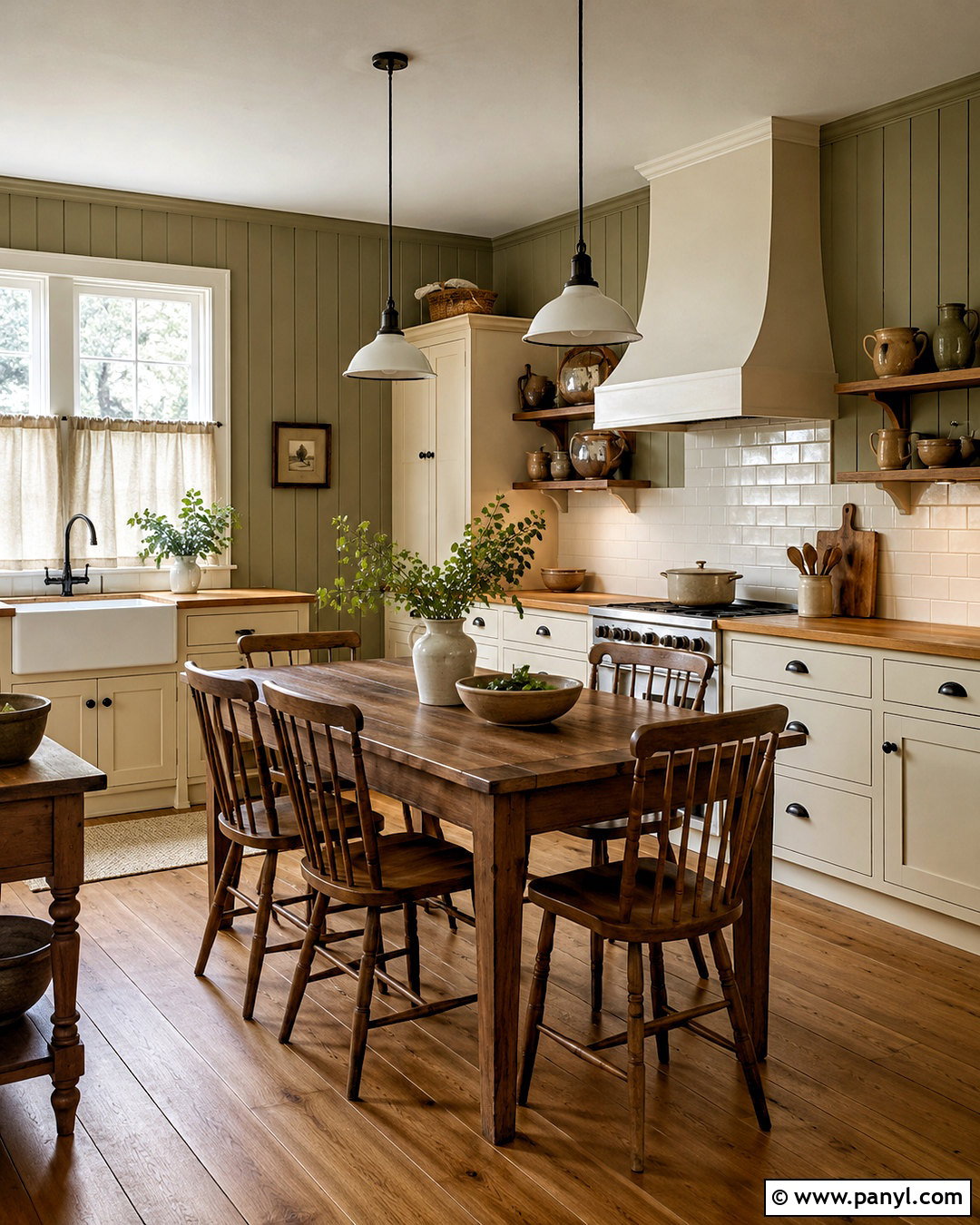 Sage Kitchen Walls With Paneling - 35 sage kitchen walls