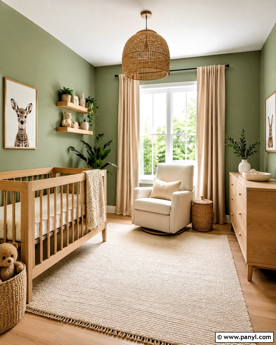 Sage Stem Nursery - 20 magnolia green paint colors