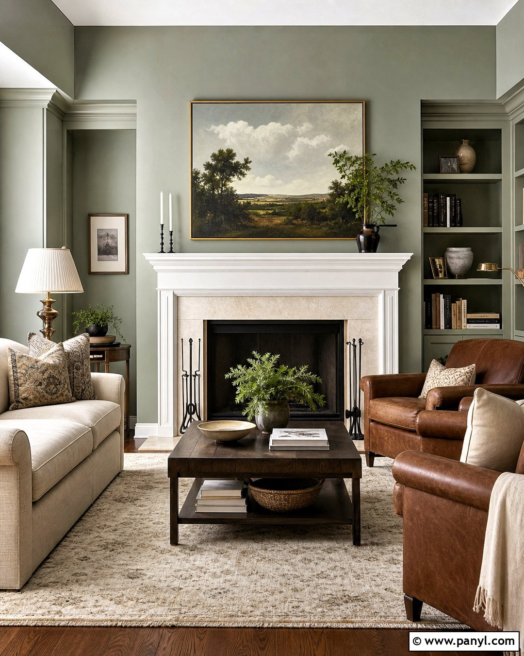Salisbury Green Fireplace Wall - 20 salisbury green benjamin moore ideas