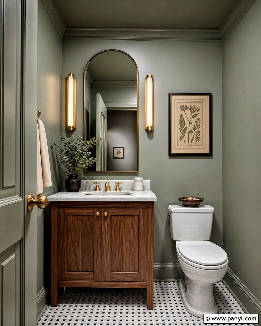 Salisbury Green Powder Room - 20 salisbury green benjamin moore ideas