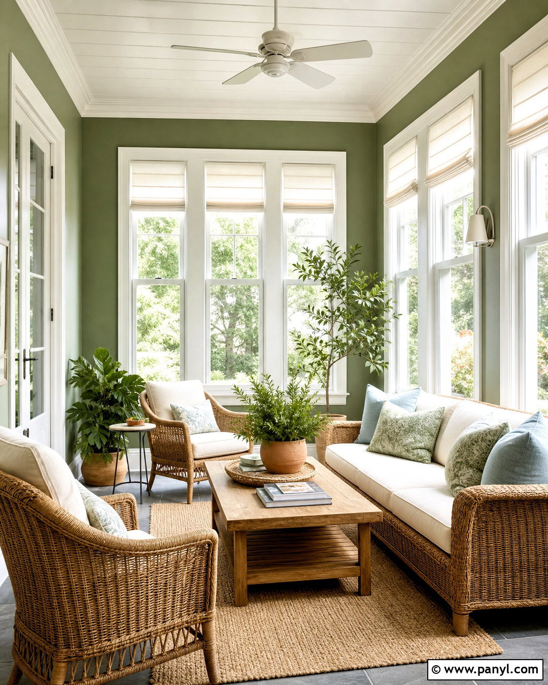 Salisbury Green Sunroom - 20 salisbury green benjamin moore ideas