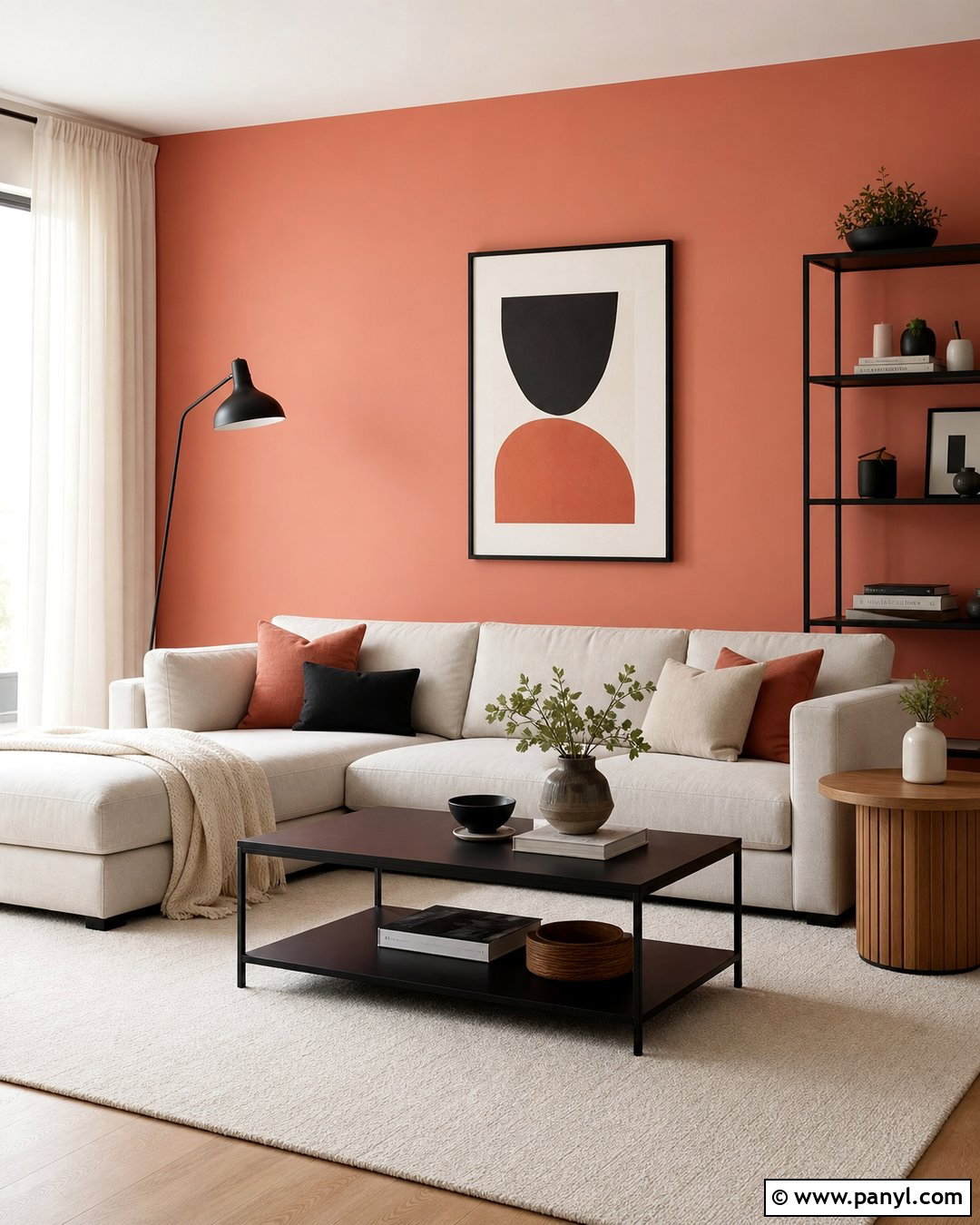 30 Salmon Wall Color Ideas for Warm, Playful Modern Rooms