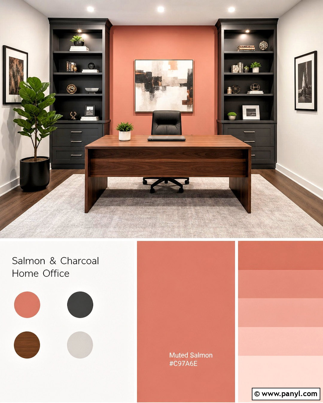 Salmon And Charcoal Color Palette - 20 salmon color palette ideas