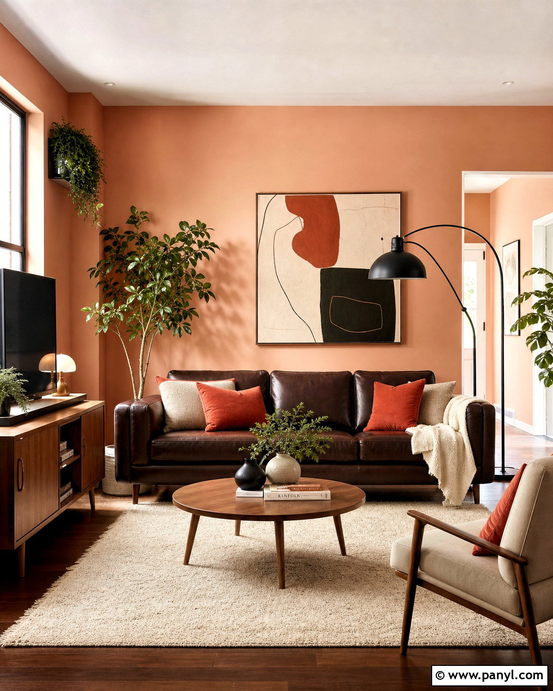 Salmon And Chocolate Brown Color Palette - 20 salmon color palette ideas