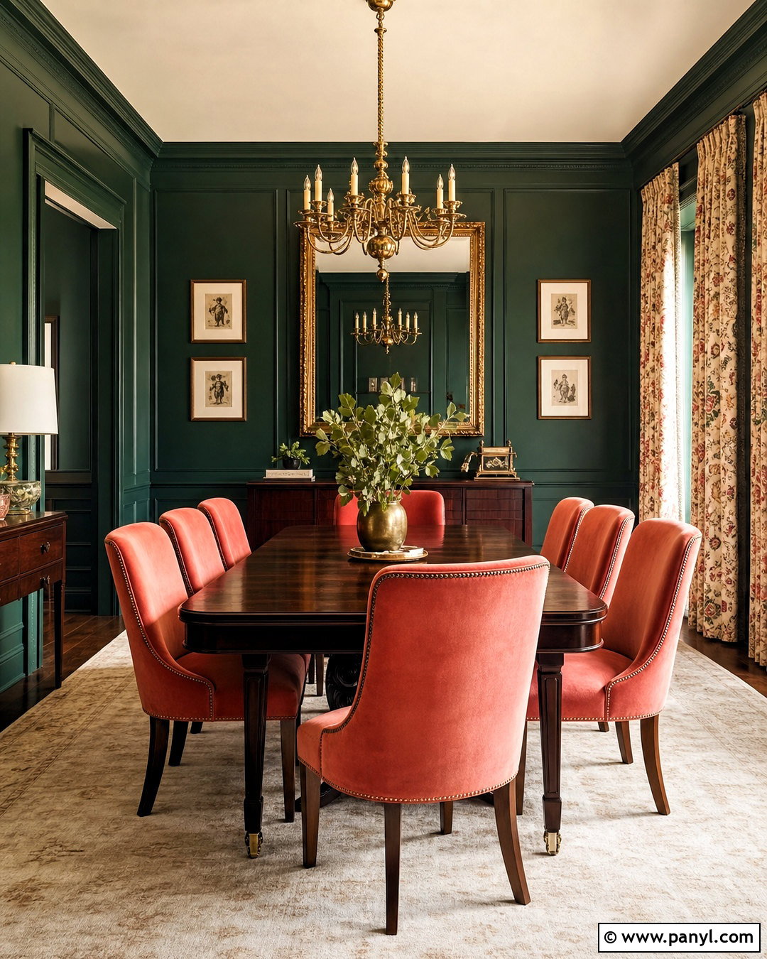 Salmon And Forest Green Color Palette - 20 salmon color palette ideas