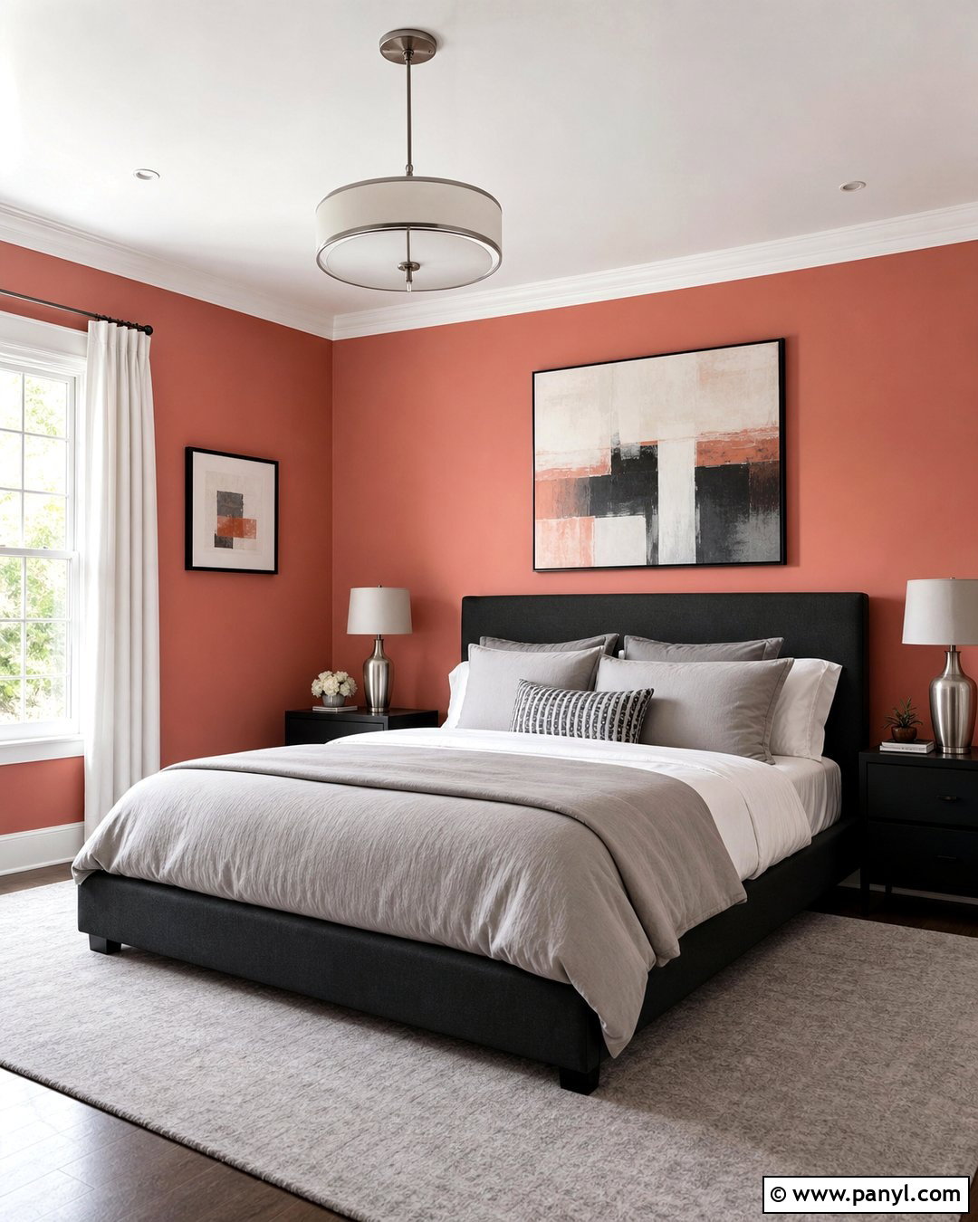 Salmon And Gray Bedroom - 30 Salmon Wall Color Ideas