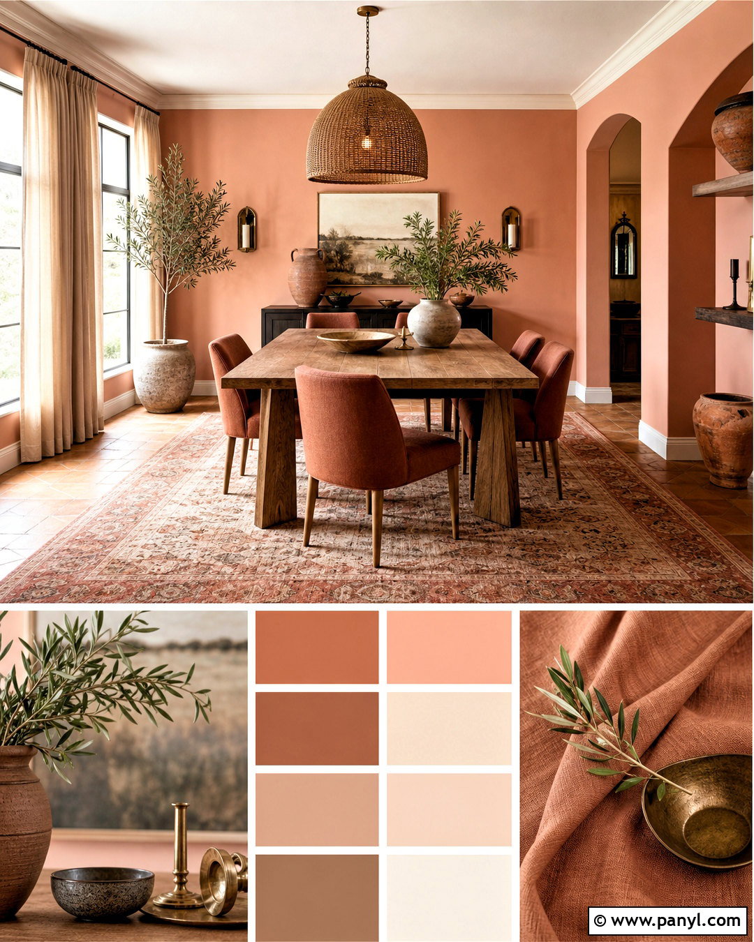 Salmon And Terracotta Color Palette - 20 salmon color palette ideas